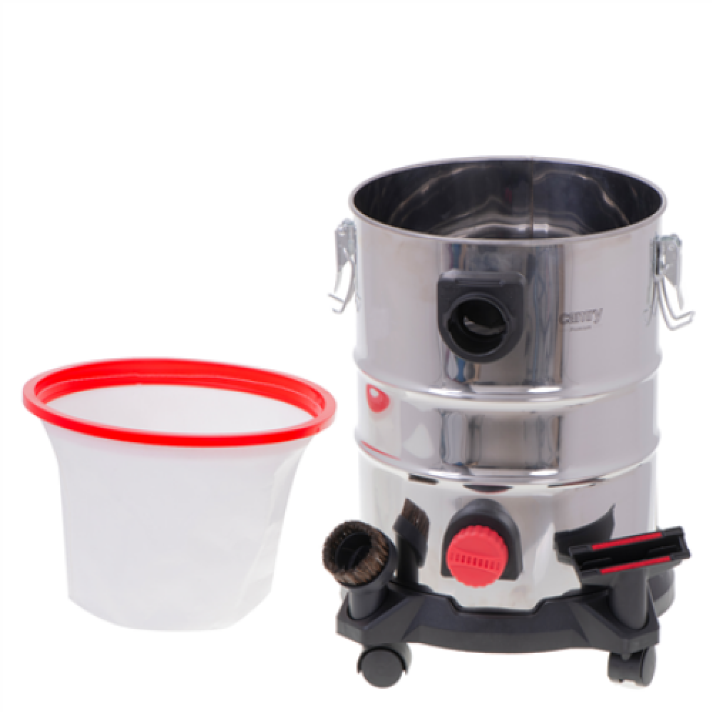 Camry , Professional industrial Vacuum cleaner , CR 7045 , Bagged , Wet suction , Power 3400 W , Dust capacity 25 L , Red/Silver