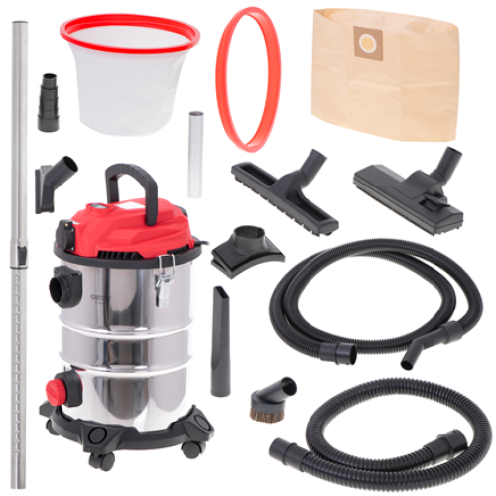Camry , Professional industrial Vacuum cleaner , CR 7045 , Bagged , Wet suction , Power 3400 W , Dust capacity 25 L , Red/Silver