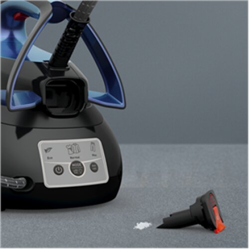 TEFAL Ironing System , SV8151 Express Vision , 2800 W , 1.8 L , 7 bar , Auto power off , Vertical steam function , Calc-clean function , Blue/Black