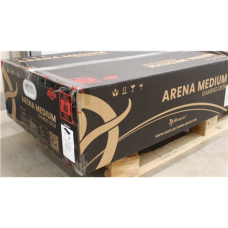 SALE OUT. , Arozzi Gaming Desk , Arena Medium , Pure Black , DAMAGED PACKAGING AND LAMINATE. SCRATCHED PARTS AND TABLE TOP. , 24 month(s)