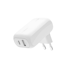 Belkin Dual-port wall charger, 42W , WCB009vfWH