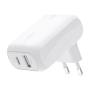 Belkin Dual-port wall charger, 42W , WCB009vfWH