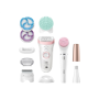 Braun , Silk-épil Beauty Set 9 9/985 BS , Epilator , Operating time (max) 50 min , Bulb lifetime (flashes) Not applicable , Number of power levels 2 , Wet & Dry , White/Rose