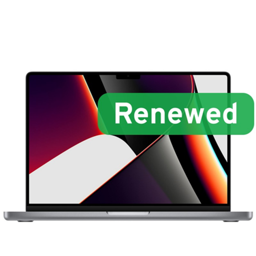 Apple Renew Grade A , MacBook Pro 14 A2442, 2021 , 14.2 , 16 GB , SSD , 1000 GB , Apple M1 Pro 16-Core GPU , macOS , Keyboard language US , 12 month(s)