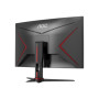 AOC , Curved Gaming Monitor , C24G2AE/BK , 23.6 , VA , FHD , 16:9 , 165 Hz , 1 ms , 1920×1080 , 250 cd/m² , HDMI ports quantity 2 , Black/Red , Warranty 36 month(s)