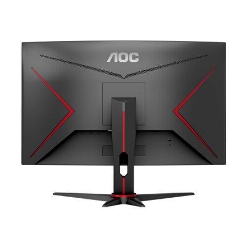 AOC , Curved Gaming Monitor , C24G2AE/BK , 23.6 , VA , FHD , 16:9 , 165 Hz , 1 ms , 1920×1080 , 250 cd/m² , HDMI ports quantity 2 , Black/Red , Warranty 36 month(s)