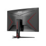 AOC , Curved Gaming Monitor , C24G2AE/BK , 23.6 , VA , FHD , 16:9 , 165 Hz , 1 ms , 1920×1080 , 250 cd/m² , HDMI ports quantity 2 , Black/Red , Warranty 36 month(s)