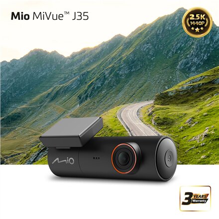 Mio , Wi-Fi OTA and GPS Dash Cam , MiVue J35 , GPS (satellite)