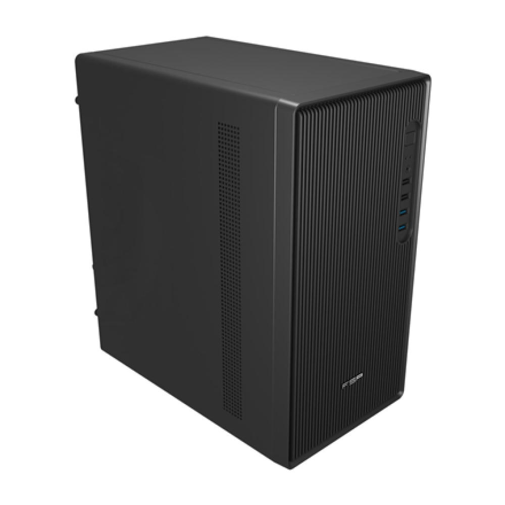 FSP Case , S120 , Black , Mid Tower , Power supply included No