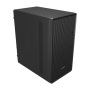 FSP Case , S120 , Black , Mid Tower , Power supply included No