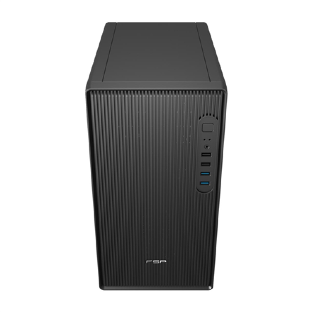FSP Case , S120 , Black , Mid Tower , Power supply included No