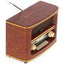 Adler , AD 1187 , Retro Radio , AUX in , Wooden , Alarm function