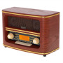 Adler , Retro Radio , AD 1187 , Alarm function , AUX in , Wooden