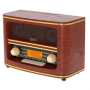 Adler , AD 1187 , Retro Radio , AUX in , Wooden , Alarm function