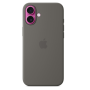 Apple Case with MagSafe , Apple , iPhone 16 Plus , Silicone , Stone Gray