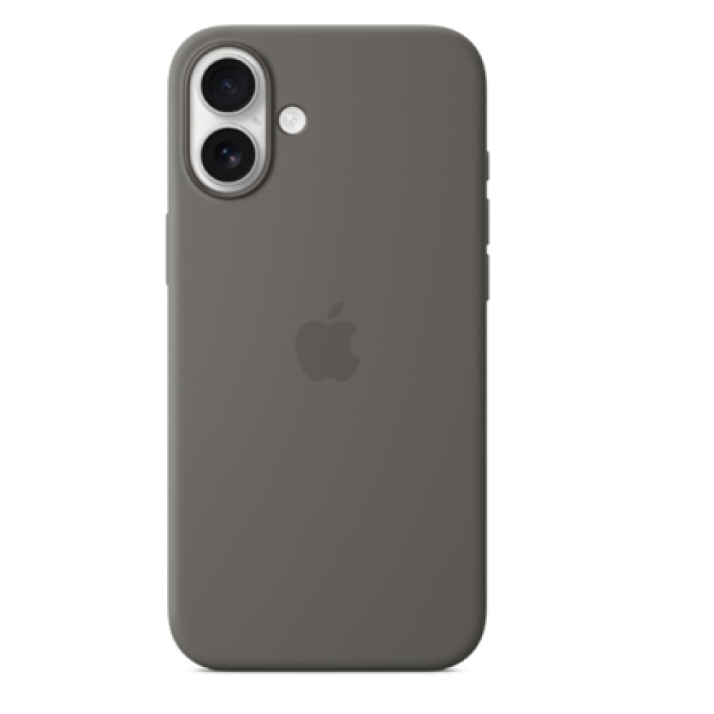 Apple Case with MagSafe , Apple , iPhone 16 Plus , Silicone , Stone Gray