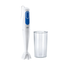 Braun , Blender , MultiQuick 3 , Hand Blender , 700 W , Number of speeds 2 , White/Blue