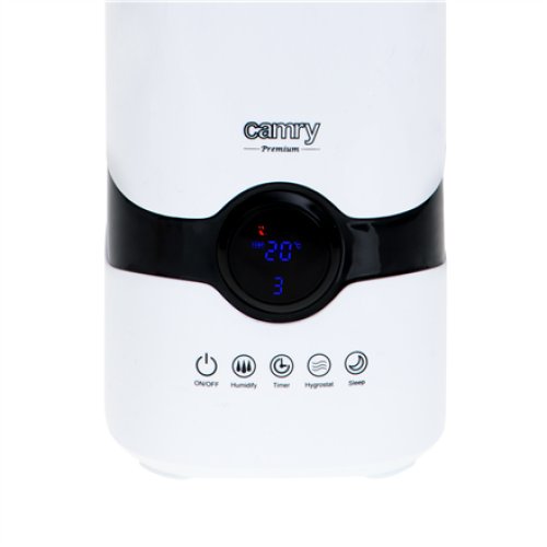 Camry , Air humidifier , CR 7964 , 35 m³ , 25 W , Water tank capacity 4.2 L , Ultrasonic , Humidification capacity 300 ml/hr , White