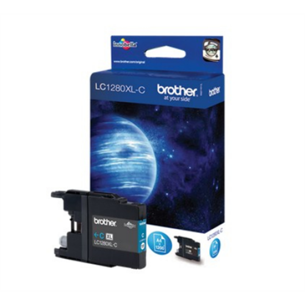Brother LC1280XLC , Ink Cartridge , Cyan