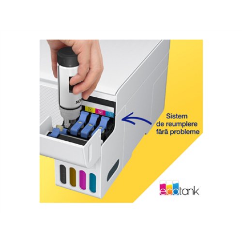 Epson , Multifunctional Printer , EcoTank L3276 , Inkjet , Colour , 3-in-1 , A4 , Wi-Fi , White