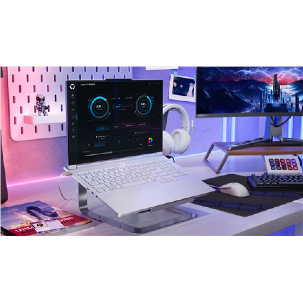 83KY000YMX Lenovo Legion 7 16IAX10 , Glacier White , 16 , OLED , WQXGA , 2560 x 1600 pixels , Intel Core Ultra 9 , 275HX , 32 GB , CSODIMM DDR5 , Solid-state drive capacity 2000 GB , NVIDIA GeForce RTX 5070 , GDDR7 , 8 GB , Windows 11 Home , 802.11be , Bluetooth ver