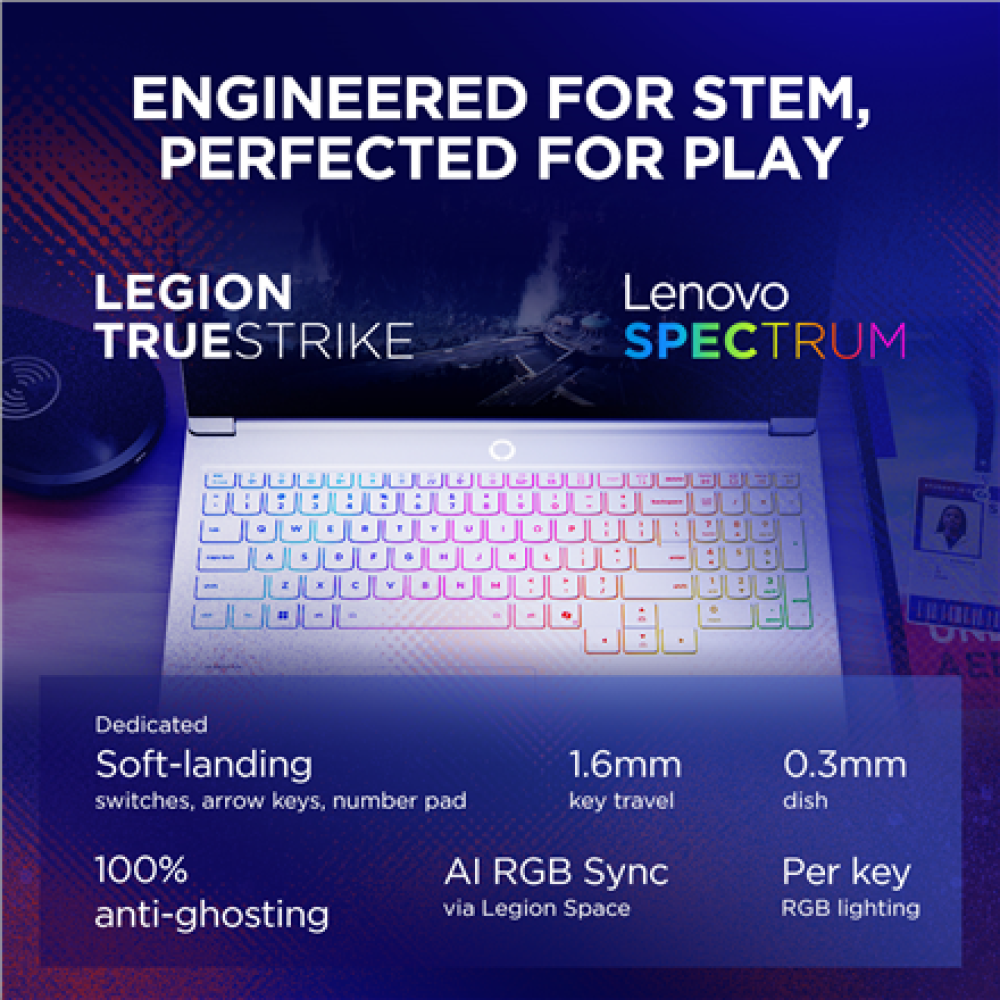 83KY000YMX Lenovo Legion 7 16IAX10 , Glacier White , 16 , OLED , WQXGA , 2560 x 1600 pixels , Intel Core Ultra 9 , 275HX , 32 GB , CSODIMM DDR5 , Solid-state drive capacity 2000 GB , NVIDIA GeForce RTX 5070 , GDDR7 , 8 GB , Windows 11 Home , 802.11be , Bluetooth ver