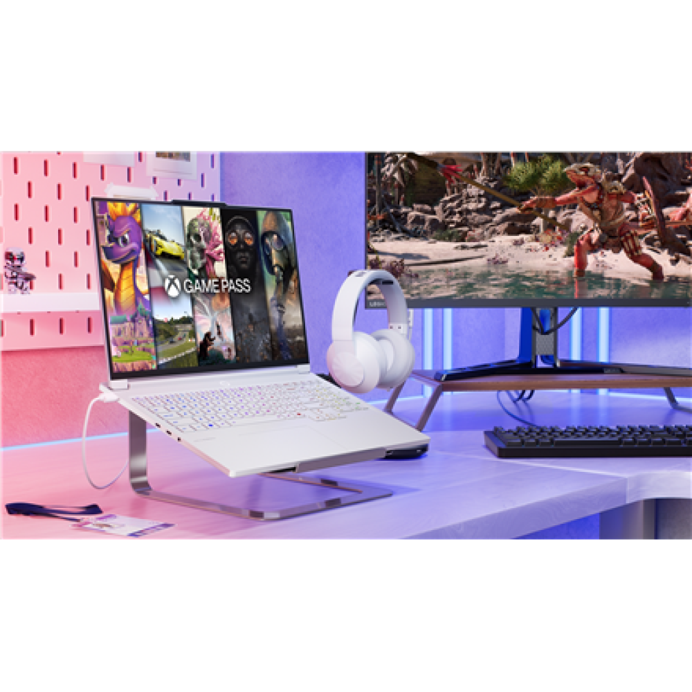 83KY000YMX Lenovo Legion 7 16IAX10 , Glacier White , 16 , OLED , WQXGA , 2560 x 1600 pixels , Intel Core Ultra 9 , 275HX , 32 GB , CSODIMM DDR5 , Solid-state drive capacity 2000 GB , NVIDIA GeForce RTX 5070 , GDDR7 , 8 GB , Windows 11 Home , 802.11be , Bluetooth ver