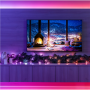 Twinkly Pre-lit Garland Smart LED 50 RGBW (Multicolor + White) , Twinkly , Pre-lit Garland Smart LED 50, 2.5 m , RGBW – 16M+ colors + Warm white