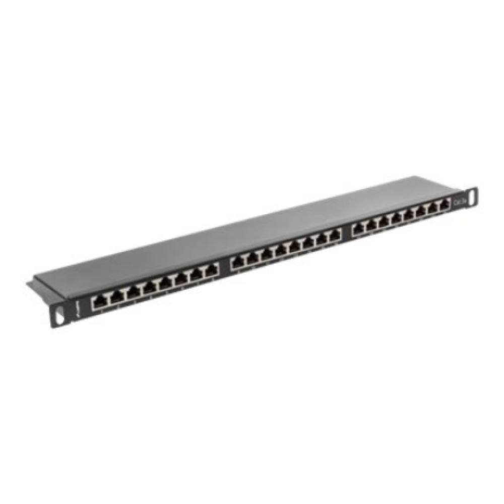Lanberg , Patch panel 24 port 0.5U 19 CAT.5E FTP with cable organizer shielded , PPS5-0024-B
