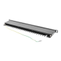 Lanberg , Patch panel 24 port 0.5U 19 CAT.5E FTP with cable organizer shielded , PPS5-0024-B