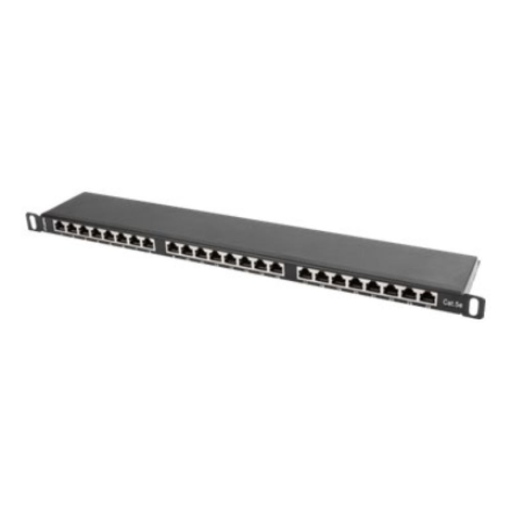 Lanberg , Patch panel 24 port 0.5U 19 CAT.5E FTP with cable organizer shielded , PPS5-0024-B