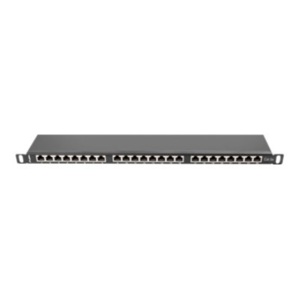 Lanberg , Patch panel 24 port 0.5U 19 CAT.5E FTP with cable organizer shielded , PPS5-0024-B