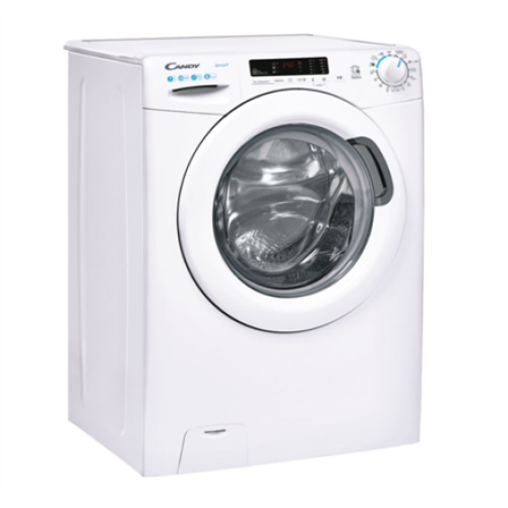 Candy Washing Machine , CS4 1072DE/1-S , Energy efficiency class D , Front loading , Washing capacity 7 kg , 1000 RPM , Depth 45 cm , Width 60 cm , LCD , White