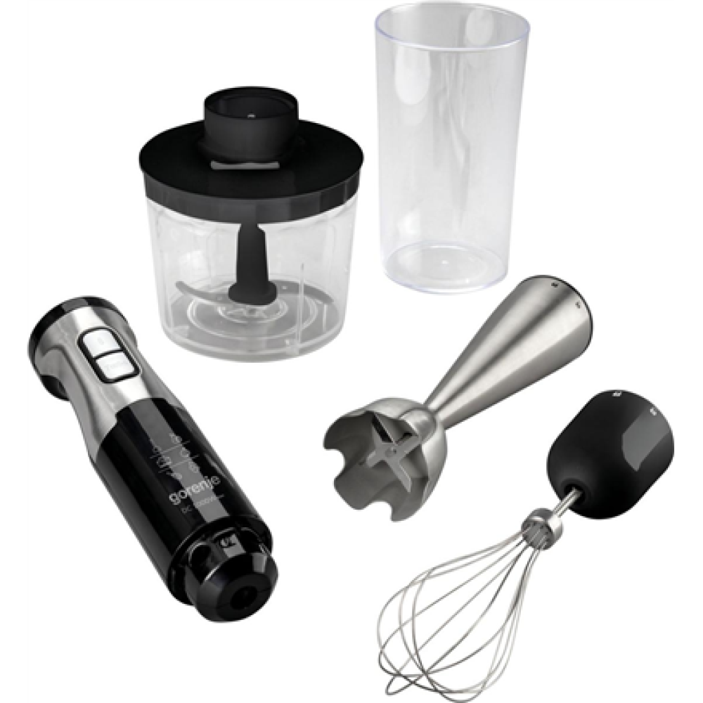 Gorenje Hand blender , HBX1000E , Hand Blender , 1000 W , Jar material Plastic , Jar capacity 0.5 L , Black