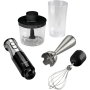 Gorenje Hand blender , HBX1000E , Hand Blender , 1000 W , Jar material Plastic , Jar capacity 0.5 L , Black