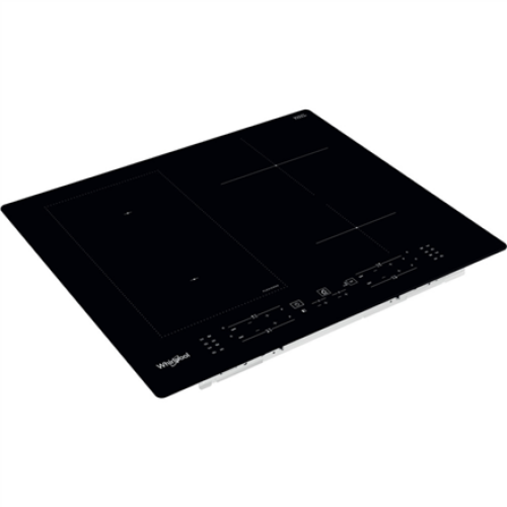 Whirlpool WL B8160 NE Induction Glass Ceramic Hob, Number of burners/cooking zones 4, Electronic, Timer, Black