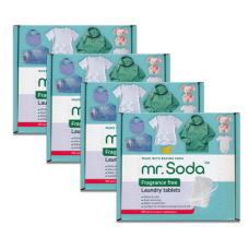 SODA mr. Soda Laundry tablets FRAGRANCE FREE 4 x 30 pcs