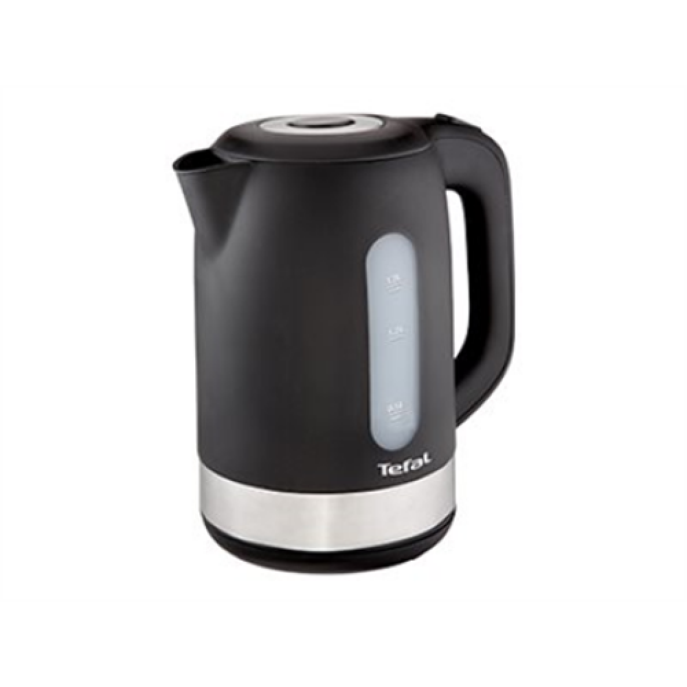 TEFAL , Kettle , KO330830 , Electric , 2400 W , 1.7 L , Plastic , 360° rotational base , Black