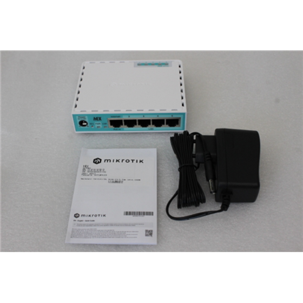 SALE OUT. MikroTik E50UG RouterBOARD hEX, White , MikroTik RouterBOARD hEX , E50UG , 10/100/1000 Mbit/s , Ethernet LAN (RJ-45) ports 5 , Mesh Support No , MU-MiMO No , No mobile broadband , 12 month(s) , DEMO