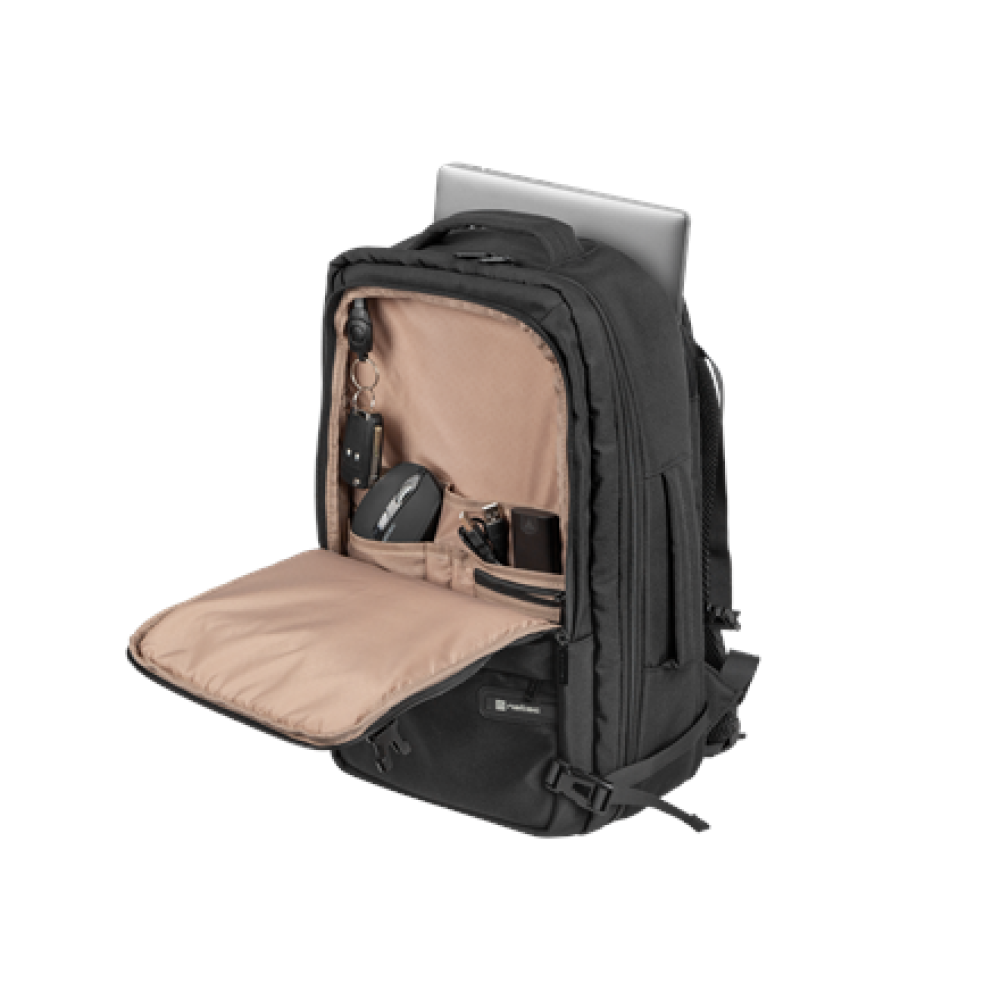 Natec , Camel Lite , Fits up to size 15.6 , Backpack , Black , Waterproof