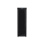 Lanberg , Rack cabinet 19 free-standing 47U/800x1200 (flat pack) with glass door, LCD , FF01-8247-12BL , Black
