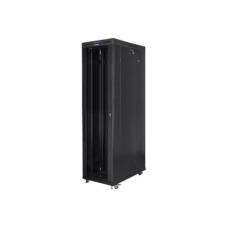 Lanberg Rack cabinet 19 free-standing 47U/800x1200 (flat pack) with glass door lCD V2, black , Lanberg