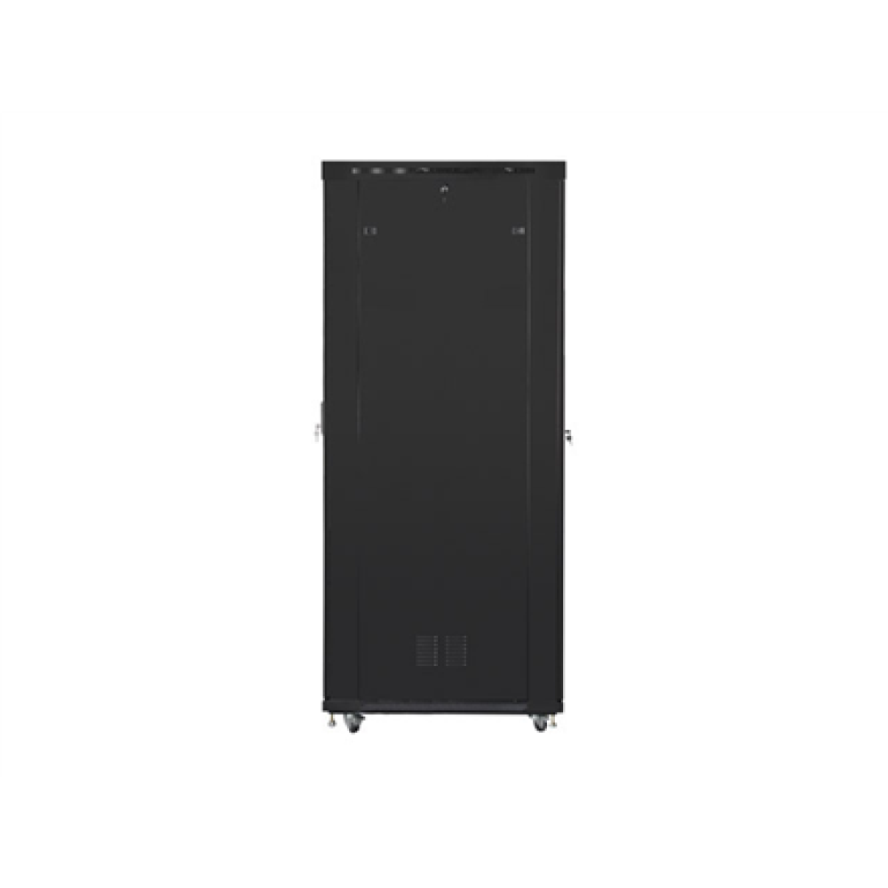Lanberg , Rack cabinet 19 free-standing 47U/800x1200 (flat pack) with glass door, LCD , FF01-8247-12BL , Black
