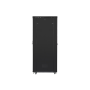 Lanberg , Rack cabinet 19 free-standing 47U/800x1200 (flat pack) with glass door, LCD , FF01-8247-12BL , Black