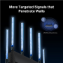 Mercusys BE6500 Dual-Band Wi-Fi 7 Router , MR37BE , 802.11be , 688/5760 Mbit/s , Ethernet LAN (RJ-45) ports 3 , Mesh Support No , MU-MiMO No , No mobile broadband , Antenna type Fixed Omni-Directional Antennas