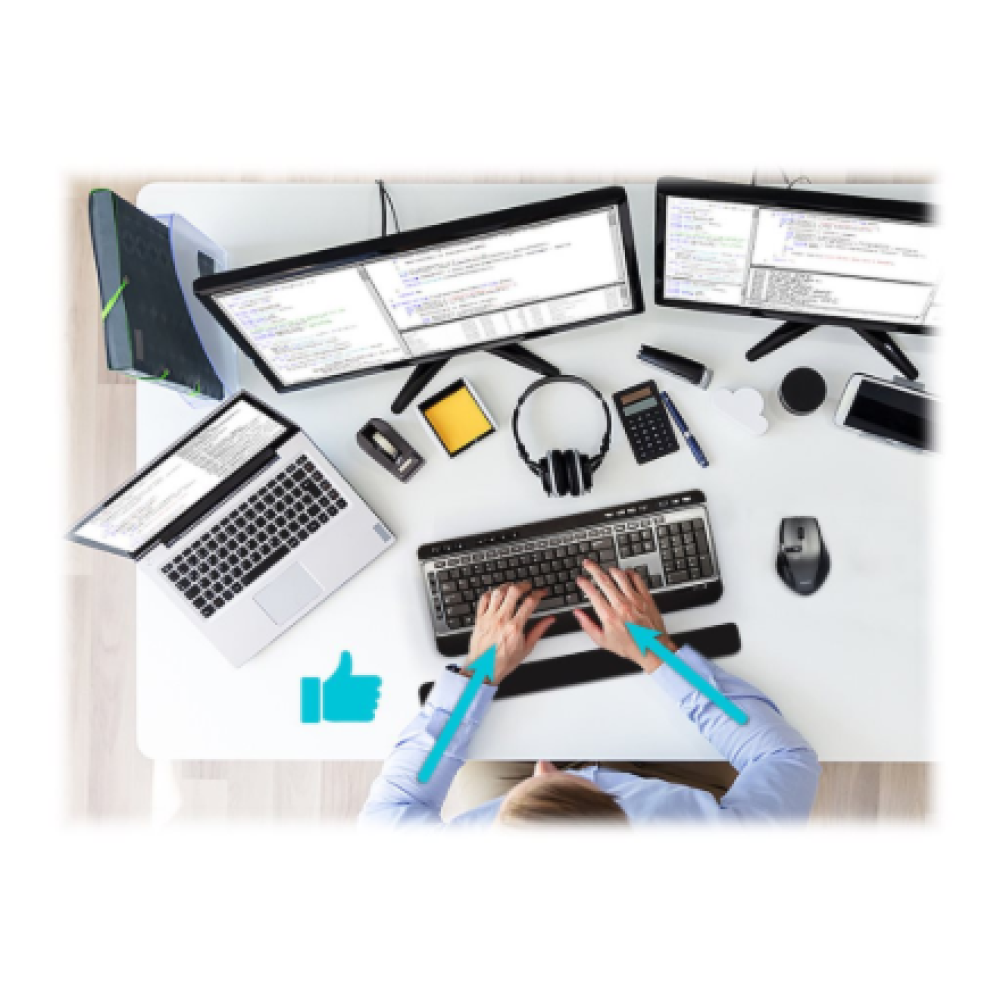 PORT CONNECT Keyboard Pad Ergonomic Gel , PORT CONNECT