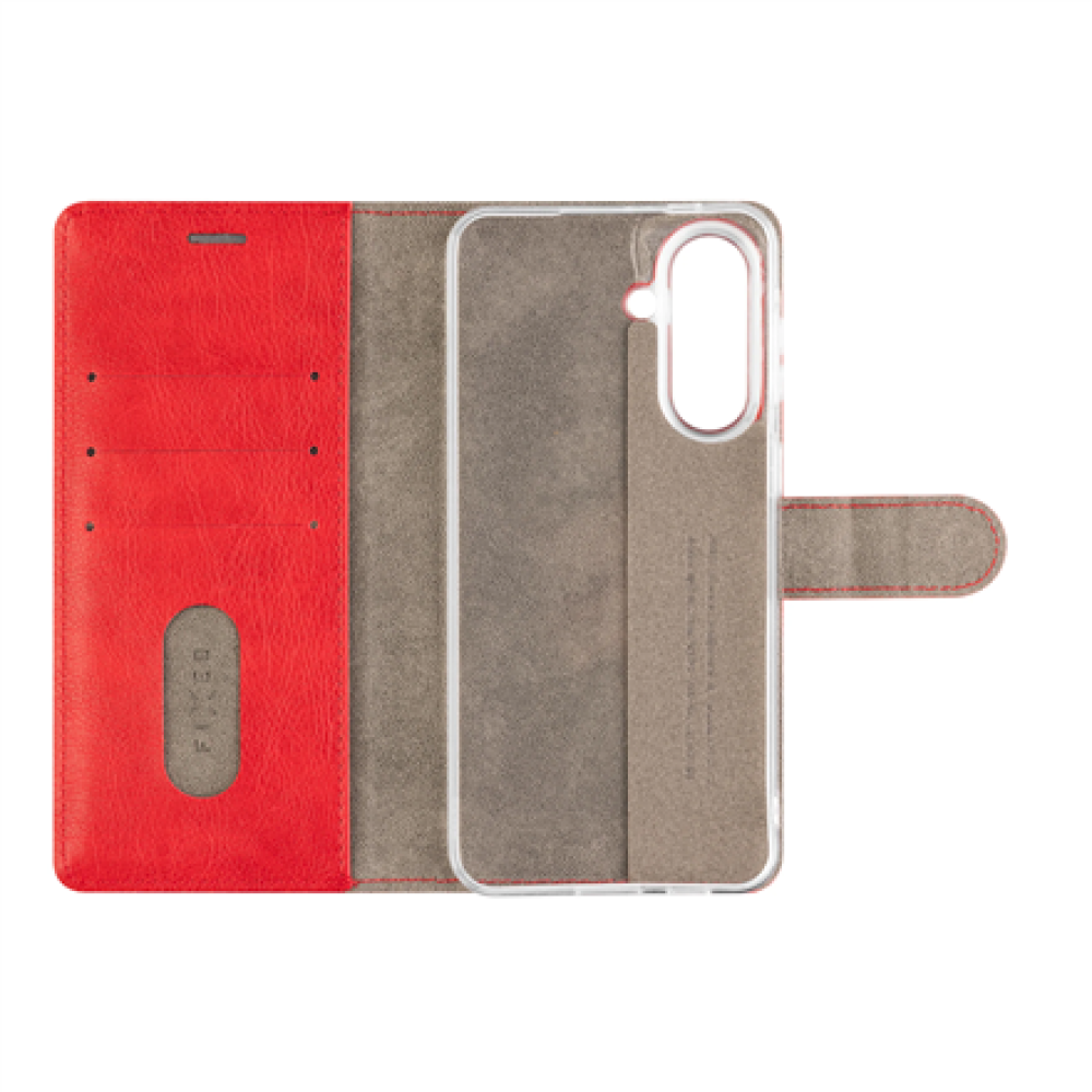 Fixed Opus , Book Case , Samsung , Galaxy A57 5G , Synthetic leather , Red
