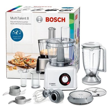 Bosch , Food Processor MultiTalent 8 , MC812W501 , 1000 W , Number of speeds 2 , Bowl capacity 3.9 L , Blender , White