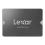 Lexar , NS100 , 256 GB , SSD form factor 2.5 , SSD interface SATA III , Read speed 520 MB/s , Write speed 510 MB/s