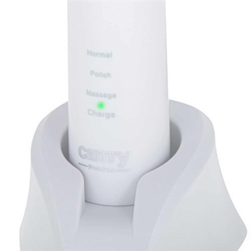 Camry Sonic Toothbrush CR 2173 Rechargeable For adults Number of brush heads included 2 Number of teeth brushing modes 3 Sonic technology White